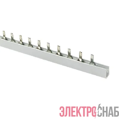 Шина соединительная типа PIN для 2-ф нагр. 100А 54 мод. (дл.1м) EKF pin-02-100