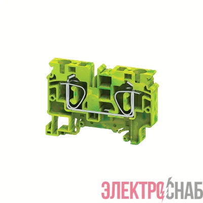 Клемма заземляющая пружинная OptiClip CXG-10-PE-(0.2-10) КЭАЗ 289762