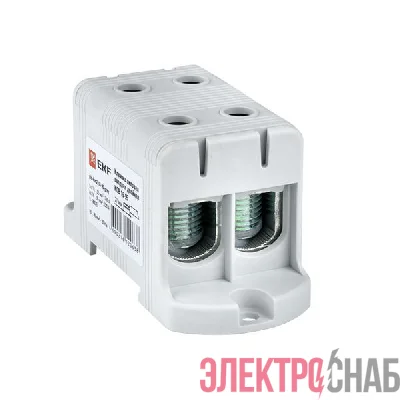 Клемма силовая вводная двойн. КСВ 16-95кв.мм сер. EKF plc-kvs2-16-95-grey
