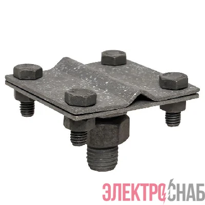 Зажим полоса-прут на штыре HZ PROxima EKF lp-55423