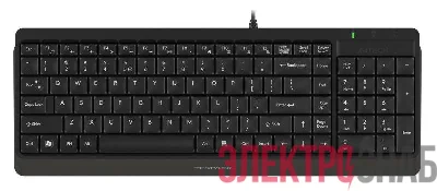 Клавиатура Fstyler FK15 черн. USB FK15 A4TECH 1431331