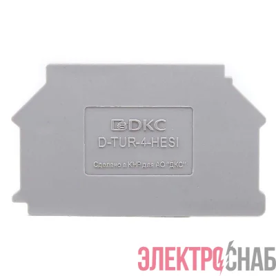 Изолятор торцевой для клеммы TUR-4-HESI DKC D-TUR-4-HESI