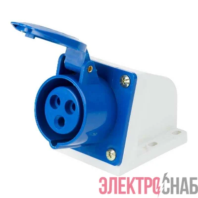 Розетка 113 стационарная 2P+PE 16А 220В IP44 Rexant 11-8909