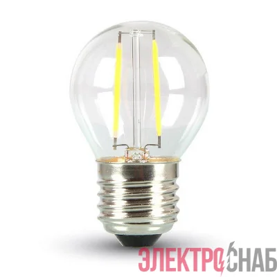 Ретро-лампа Filament G45 E27 2Вт тепл. бел. 3000К 230В Neon-Night 601-802