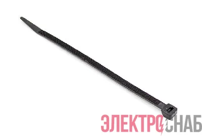 Хомут кабельный стяжной CSL180 (d10-45мм) 7.6х200 черн. (KR 1 E778 Нилед CSB ССI 9-180 PER 15) ВК 22500021