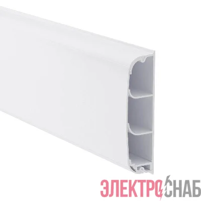 Кабель-канал плинтусный 90х25 L2000 пластик DKC 09200