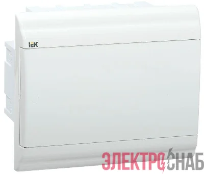Бокс ЩРВ-П-9 мод. встраив. пластик IP41 PRIME бел. дверь IEK MKP82-V-09-WD-41-20