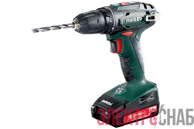 Винтоверт аккумуляторный BS 18 2х1.5 Ач Li-lon патрон 10мм кейс Metabo 602207550