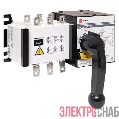 Устройство автоматического ввода резерва АВР 3п 40А 230В ТСР1 PROxima EKF ats-tsr1-40A-3p-pro
