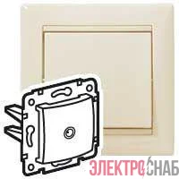 Розетка телевизионная TV СП Valena 2400мГц механизм сл. кость (DIY-упак.) IEK 695618