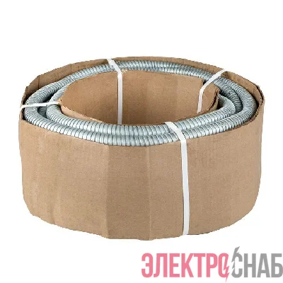 Металлорукав Р3-ЦХ-50 d50мм с протяжкой (уп.15м) EKF mrzn-50-15