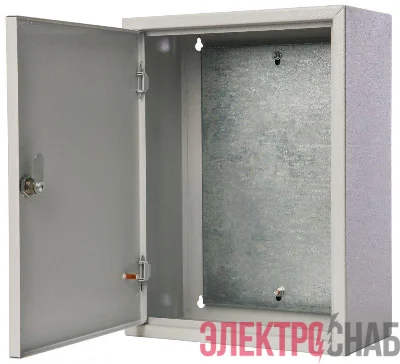 Корпус навесной ЩМП-04 400х300х155 IP31 с монтаж. панелью метал. DEKraft 30544DEK