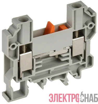 Колодка клеммная CTS-DT измерит. ун. монтаж 10кв.мм сер. IEK YCT15-05-K03-010