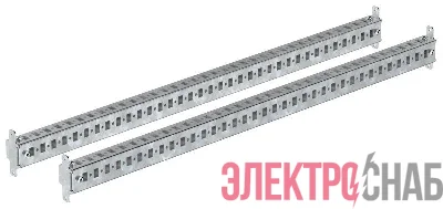 Профиль горизонтальный встроен. отсека 1000 (уп.2шт) FORMAT IEK FO-00-PRHV-100