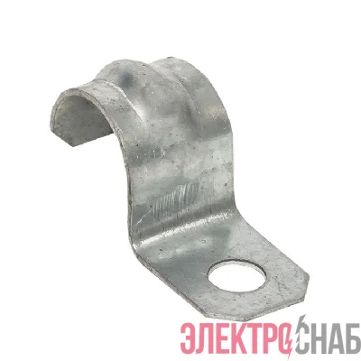 Скоба крепежная однолапковая d14-15мм метал. (уп.10шт) PROxima EKF sm-1-14-15-r