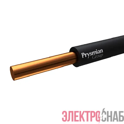 Провод ПуВ 1.5 Ч (бухта) (м) РЭК-PRYSMIAN 0401040101