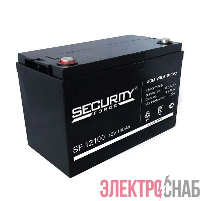 Аккумулятор ОПС 12В 100А.ч Security Force SF 12100