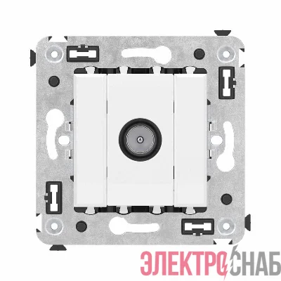 Розетка телевизионная оконечная TV СП Avanti "Белое облако" DKC 4400523