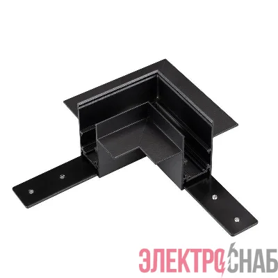 Коннектор угловой MAG-ORIENT-CON-2653-FDW-L90 (BK) IP20 металл Arlight 044155