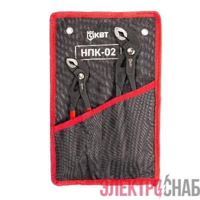 Набор переставных клещей НПК-02 ПРАКТИК КВТ 92053