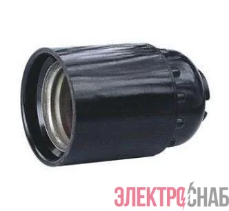 Патрон электрич. E27 подвес. карболит. М10 4А 250В инд. упак. UNIVersal 5560723
