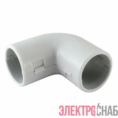 Угол соединительный 90град. для труб d16 сер. TOKOV ELECTRIC TKE-YSDT-16-C06