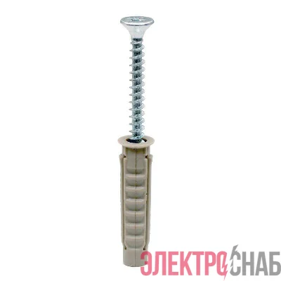 Саморез 4х30мм с дюбелем V5 (уп.100шт) DKC CM06521