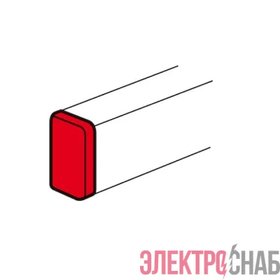 Заглушка торцевая для односекционных кабель-каналов DLP 50х105 Leg 010700