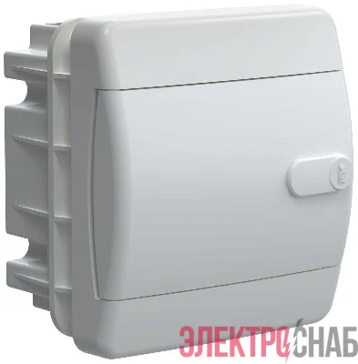 Корпус ЩРВ-П-4 UNION Compact IP41 бел. дверь пластик. IEK UIC-KP13-V-04-41-K01