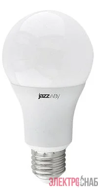 Лампа светодиодная PLED-SP 20Вт A65 4000К нейтр. бел. E27 230В/50Гц JazzWay 5019669A