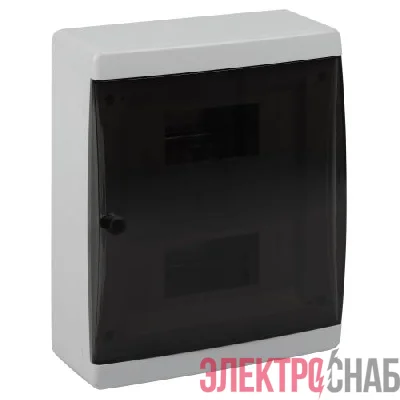 Корпус навесной COMFORT ЩРН-П-18 IP41 пластик. прозр. крышка бел. bs18cw Эра Б0067239