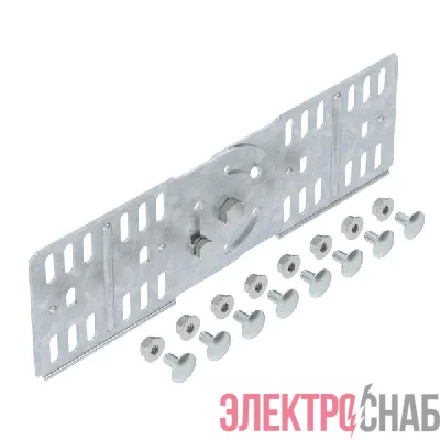 Комплект для кабельного лист. лотка соединительный шарнирный H=85мм RGV 85 FT (болт + гайка) гор. оцинк. OBO 7082320