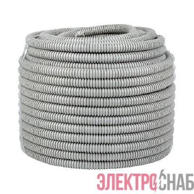 Труба гофрированная ПВХ d16мм с протяжкой (уп.50м) Plast PROxima EKF tg-z-16-50m