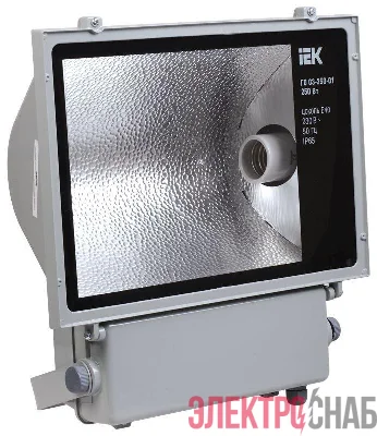 Прожектор ГО03-250-01 250Вт E40 симметричный IP65 + ТТУ IEK LPHO03-250-01-D4-1-K02