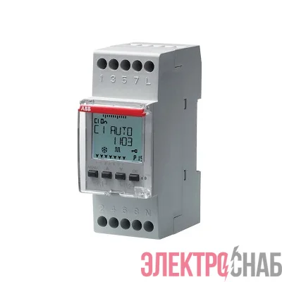Реле времени цифр. недельное D1 ABB 2CSM258763R0621