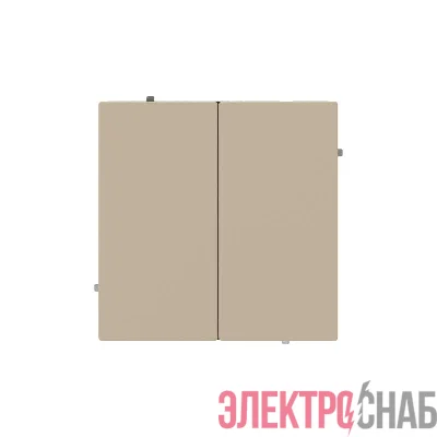 Переключатель 2-кл. KANT ванильн. марципан DKC 7015114
