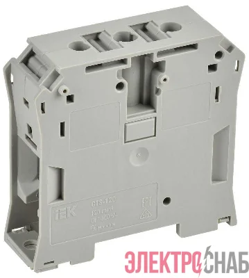 Колодка клеммная CTS 120кв.мм сер. IEK YCT10-00-K03-120