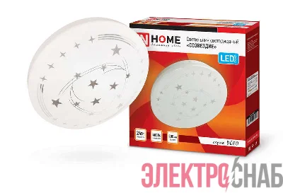 Светильник светодиодный DECO СОЗВЕЗДИЕ 24Вт 4000К 2160лм 230В 330х55мм IN HOME 4690612021843