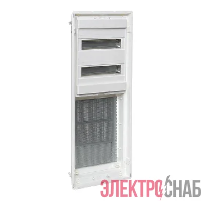 Основание комбинированного щита Nova 2 DIN-рейки + 3 монтаж. платы 5 габарит IP41 PROxima EKF nv-cbase-2+3
