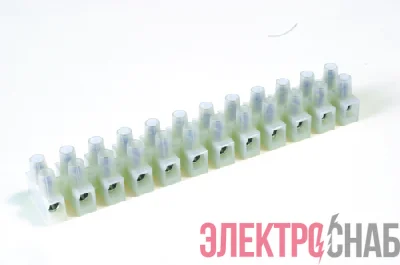 Колодка клеммная полиамид 12х25мм винт. п/а OK-438-12-NY DKC 43812NY