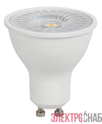 Лампа светодиодная PAR16 Lens 7Вт софит 4000К GU1230В IEK LLE-PAR16L-07-230-40-GU10