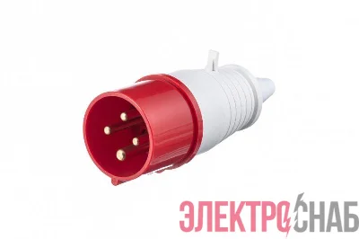 Вилка переносная 014 16А 3P+PE 380В IP44 ВП-102 DEKraft 26002DEK