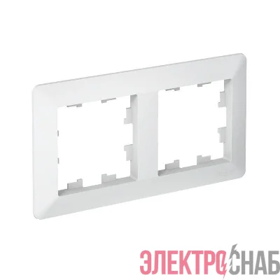Рамка 2-м AtlasDesign Air лотос/дым. бел. SE ATN221302
