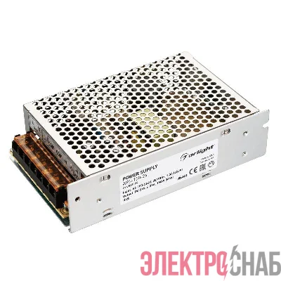 Блок питания ARS-150-24 24В 6.25А 150Вт IP20 сетка 2 года Arlight 026124