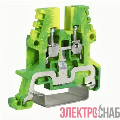 Зажим для заземления TEO.2 2.5кв.мм желт./зел. DKC ZTO910-RET