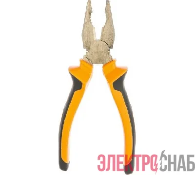 Плоскогубцы (пассатижи) 180мм двухкомпонентн. рукоятки никелир. Вихрь 73/6/3/7