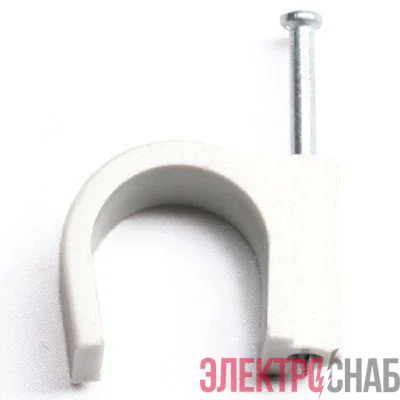 Скоба крепежная с гвоздем d19-20мм (уп.100шт) DKC 52100