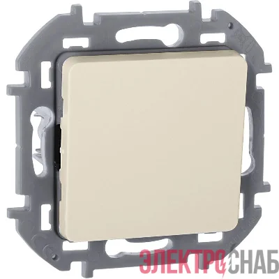 Переключатель 1-кл. Inspiria 10А IP20 250В 10AX механизм сл. кость IEK 673651