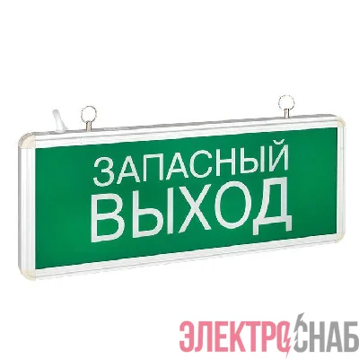 Светильник аварийно-эвакуационный EXIT-102 односторонний LED Basic EKF EXIT-SS-102-LED