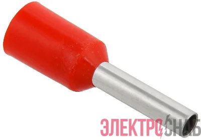 Наконечник НШВИ 1.5-8 красн. (уп.100шт) IEK UGN10-D15-03-08